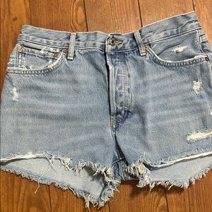 Agolde Los Angeles Cutoff Jean Shorts